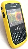 GENUINE BLACKBERRY 8520 CURVE YELLOW SILICON SKIN CASE IN BULK PACKAGING
