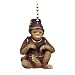 Tiki Tropical Monkey Ceiling Fan Light Pull Chain