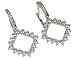 18k White Gold Diamond Earrings (1.40 cttw, E-F Color, VS2 Clarity)
