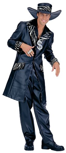 Mac Daddy Adult Pimp Mens Halloween Costume size Large