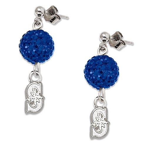 MLB Seattle Mariners LogoArt Ovation Earrings