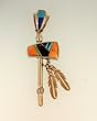 Turquoise Tomohawk Pendant