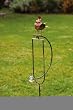 Perched Bird with One Glass Globe Balancer Perched Bird with One Glass Globe Balancer