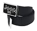 Brand New Unisex Web Belt W/ Chrome Licensed Jeep Grill Buckle