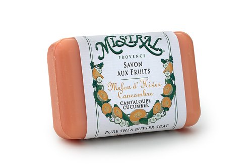 Mistral Soap, Cantaloupe Cucumber, 200 g