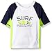 The Children's Place Boys' Short Sleeve Pieced Rash Guard
