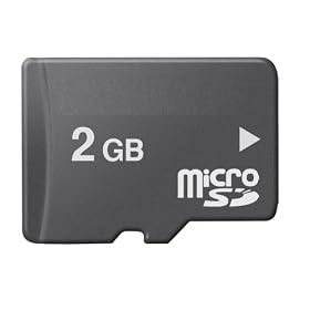 2 GB MicroSD Memory Card (Bulk Packaged)