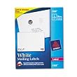 Avery 5168 Laser Printer Shipping Labels  White  100 Sheets Per Box