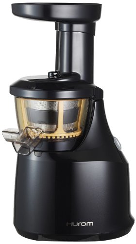 Vitality4life Oscar HUROM SLOW JUICER HU400 / Entsafter / Saftpresse (Schwarz)