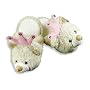 Kreative Kids inc - Girls Crown Slipper, Tan, Pink