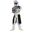 Rubie's Costume Co 33075 Star Wars Animated Deluxe Clone Trooper Leader Rex Child Costume Size Medium