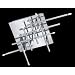 Reality Leuchten R62081106 Niedervolt/LED-Deckenleuchte, inkl. 18x LED/11x G4, 4-fach schaltbar, in chrom