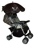 Little Olive Monogrammed Stroller Parasol Decoration: Blingin' Hearts, Customize: Yes