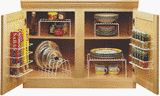 Grayline Housewares 57101 6-Piece Cabinet Organizer Set