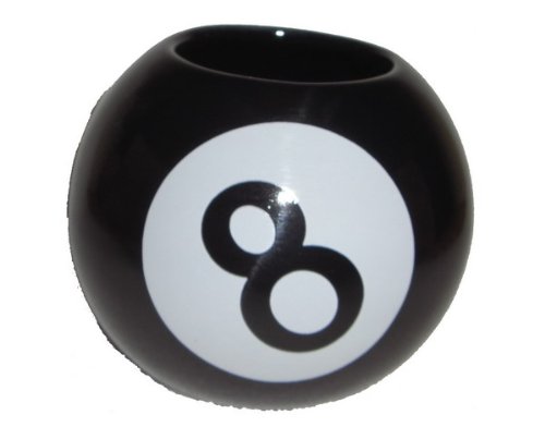 8 Ball Tiki Becher Cocktail Glas
