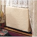 Indoor Air Conditioner Cover (Beige) (Small - 12 -14"H x 18 -21"W x 2"D)