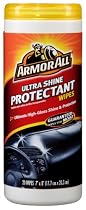Armor All Ultra Shine Protectant Wipes, 20-Count Plastic Canister (Pack of 6)