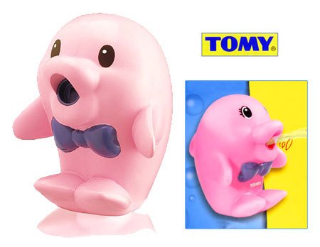 Childrens Toyshop  Toys : Water Whistler Dolphin ~ Pink