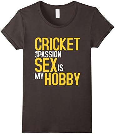 Women's Cricket Is My Passion T-shirt Large Asphalt