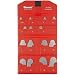 Starrett S167MDZ Radius Gauge Set - Millimeter Without Holder, Satin Finish, 1-15mm Range, 1mm Increment, 15 Gauges