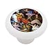 Ballet Dreams Decorative High Gloss Ceramic Drawer Knob