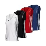 Adidas T8 Womens Clima Tank Shirt (Large Black/White)