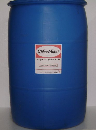ChinaMate Removes Gray and Black Marks From Fine White China 55 Gallons