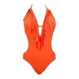 Plunge Monokini Orange
