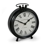 Black Metal Alarm Clock