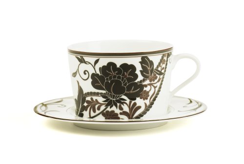 Mikasa Cocoa Blossom Large Cup&Saucer 12Oz