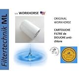 2 Stück im Set 2er PACK ERSATZFILTER für WORKHORSE Duschfilter KDF Wasserfilter Dusche gegen Schmutz Chlor