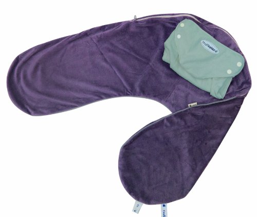 Candide 683262 Bezug Multirelaxkissen aubergine/grau Soft Boa Preisvergleich