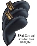 New! Club Glove Gloveskin 3 pack Wedge Covers - Black