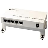 Leviton 47611-5GB 10/100/1000 Gigabit 5-Port Switch White