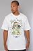 LRG The World Champs Tee in White,T-shirts for Men