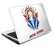 Search : Music Skins MS-MSTA10021 Netbook Small- 8.4 x 5.5- Metro Station- Captain America Skin