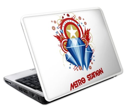  Music Skins MS-MSTA10021 Netbook Small- 8.4 x 5.5- Metro Station- Captain America Skin