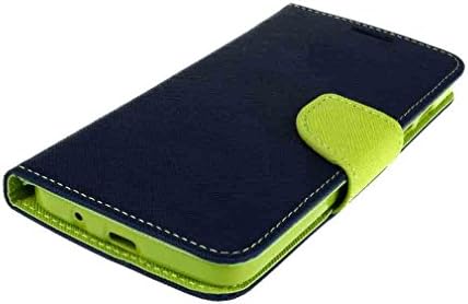 Asus Zenfone 5 Case , Leathlux Dual-Use PU Leather Flip Magnetic Wallet Card Holder Case Cover For Asus Zenfone 5 Darkblue