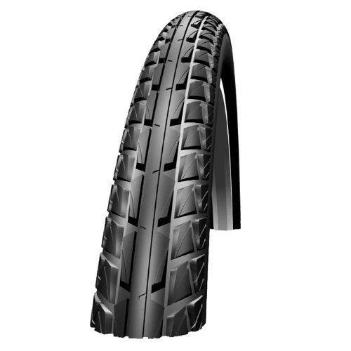 Schwalbe Marathon Dureme 26X2.00 Double Defence Folding Tyre Reflective S/Wall 590g (50-559) - Black