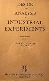 The design and analysis of industrial experiments