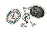 Miami Dolphins Jewelry Box (Trinkets) - NFL Football Fan Shop Sports Team Merchandise