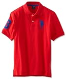 U.S. Polo Assn. Boys 8-20 Short Sleeve Solid Pique Polo