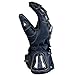 EXCALIBUR BLACK LEATHER CARBON & STEEL ARMOR MOTORCYCLE GLOVES