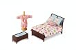 Fisher-Price Loving Family Grand Dollhouse Deluxe Parent's Room