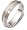 6mm Titanium & 18 Karat Yellow Gold Wedding Band Ring - 6.25