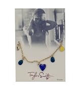 Blue Heart & Teardrop Bracelet