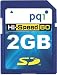 PQI 2GB SD 60x High Speed Secure Digital Flash Memory Card: AE21-2030-0101 (Retail)