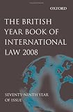 British Year Book of International Law 2008: Volume 79