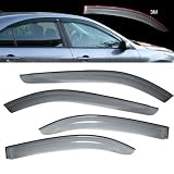 2003-2008 Mazda 6 Sedan Window Vent Shade Visor (3M-Tape) by RS Type