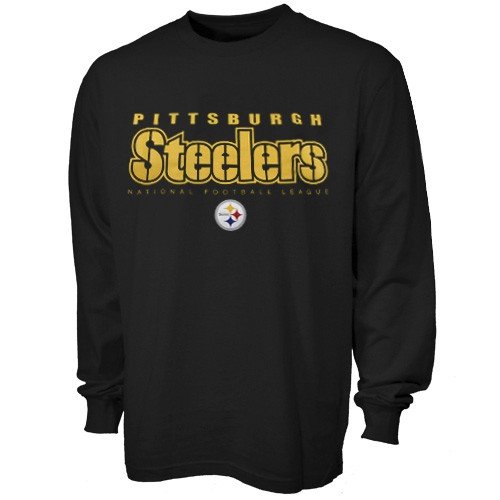 Pittsburgh Steelers Black Critical Victory Long Sleeve T-shirt